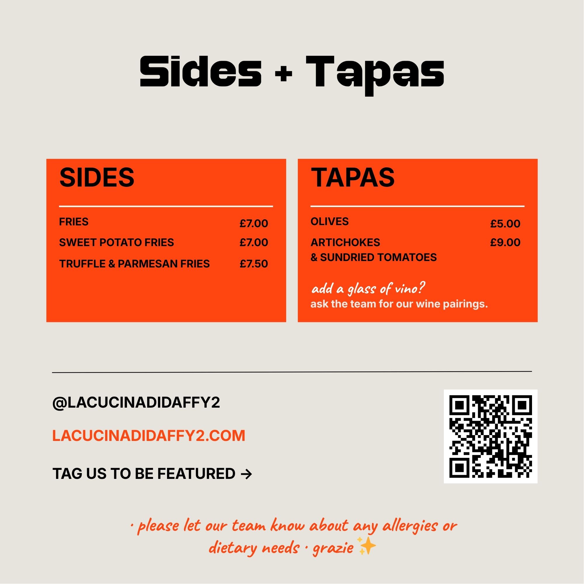 Sides